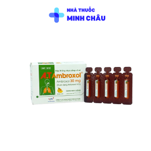 Thuốc ho A.T Ambroxol 30mg: Giúp làm loãng đàm, dễ khạc, hỗ trợ điều trị các bệnh về đường hô hấp